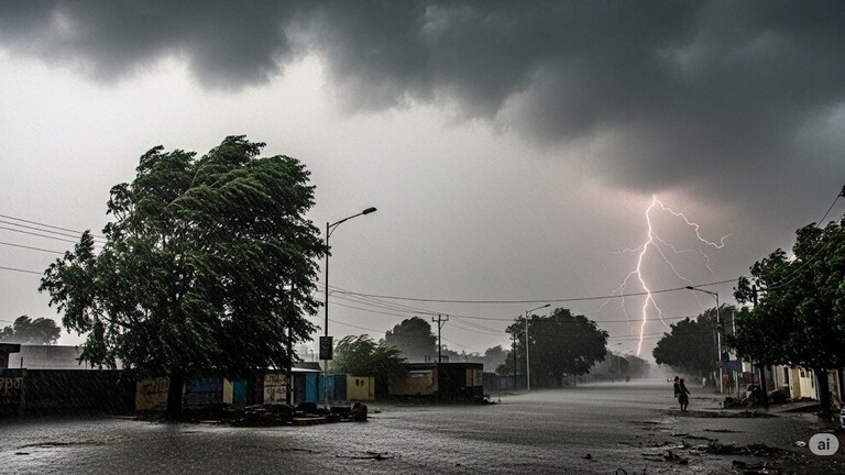 UP Weather Update: यूपी में मॉनसून की तेज रफ्तार... आज 8 जिलों में हैवी रेन का रेड अलर्ट, 40+ जगहों पर आंधी-तूफान और बारिश, स्कूलों में छुट्टियां UP Monsoon News, UP Monsoon, UP Monsoon Update, UP Weather update, UP Weather, IMD UPDATE, UP IMD update, UP Weather, Lucknow weather, Noida weather, NCR Weather, Kanpur Weather, मॉनसून, मानसून, यूपी वेदर, बारिश, यूपी का मौसम