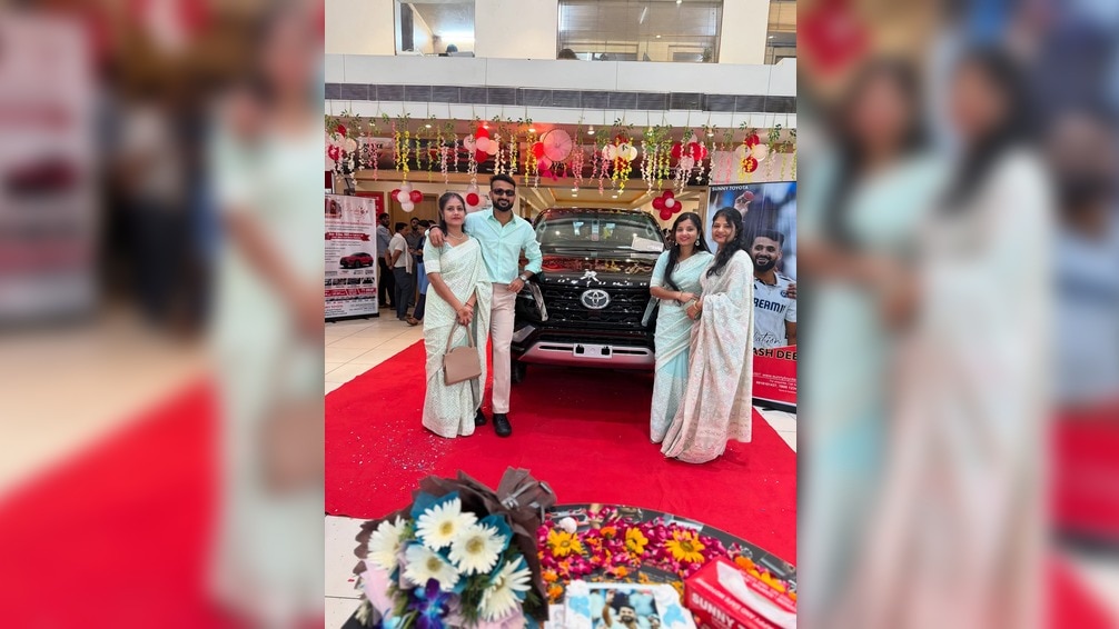 Cricketer Akash Deep Fortuner car news