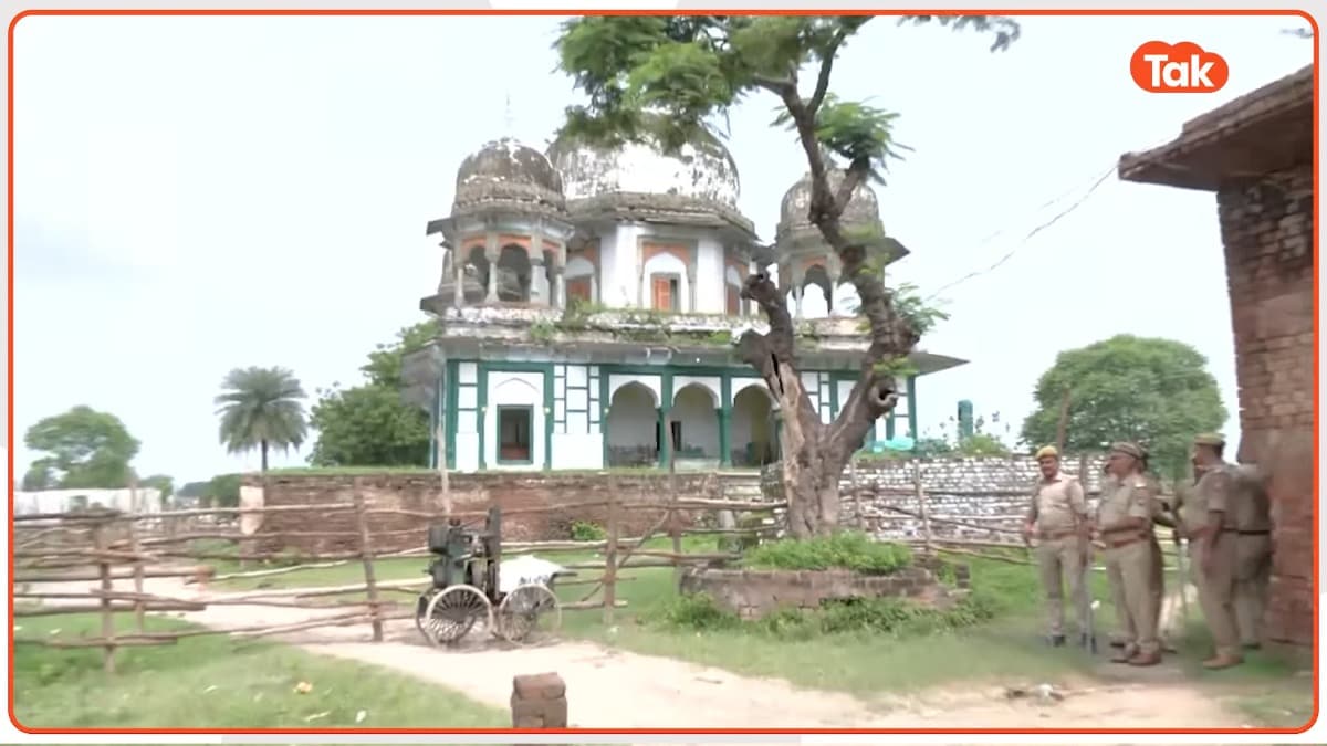 फतेहपुर के जिस मकबरे में हिंदू संगठनों ने की तोड़फोड़ उसमें रातों रात प्रशासन ने क्या कर दिया? Fatehpur mausoleum news.