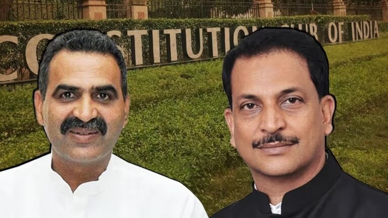 कॉन्सटिट्यूशन क्लब के चुनाव में रूडी के हाथों संजीव बलियान की हुई हार में भी जीत तलाश लाए निशिकांत दुबे! Rajiv Pratap Rudy Vs Sanjeev Baliyan in Constitution Club election