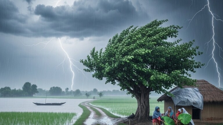 UP Weather Update: यूपी में मॉनसून की फिर होगी दमदार वापसी, इन जिलों में 25 अगस्त को भारी बारिश का 'येलो अलर्ट' - UP Weather Update: Monsoon will return strongly in UP, '