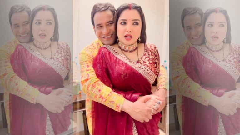 क्या शादीशुदा निरहुआ की अर्धांगिनी हैं भोजपुरी एक्ट्रेस आम्रपाली, खुद एक्टर कर चुके हैं गलती से खुलासा Nirahua and Aamrapali
