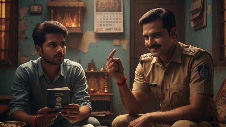 यूपी में पासपोर्ट वेरिफिकेशन के नाम पर अगर आपसे कोई पुलिसकर्मी पैसे मांगे तो तुरंत कीजिए ये काम Representative Image