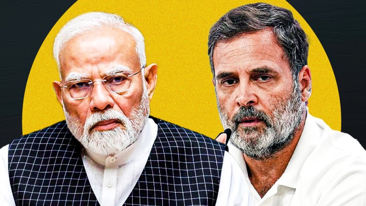 File photo of PM Modi and Rahul Gandhi 