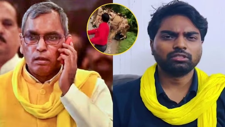 ओम प्रकाश राजभर के घर के बाहर खूब बवाल, बेटे अरुण ने बताया भीड़ ने क्या क्या किया UP Tak
