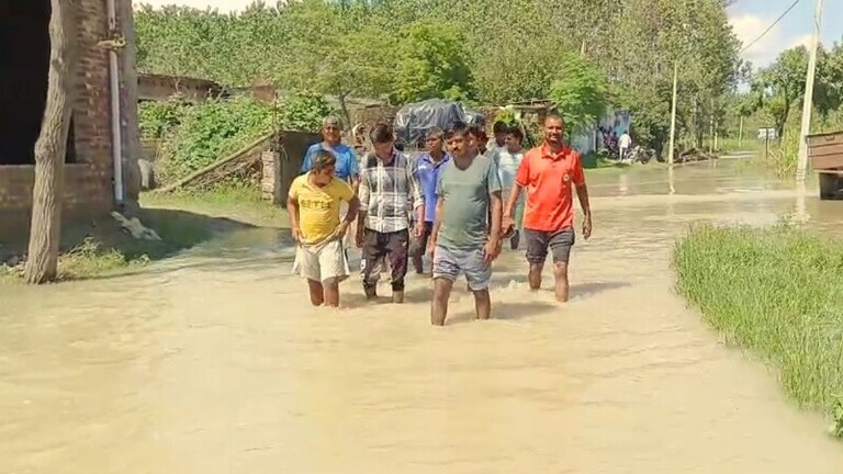 मुरादाबाद में कोसी नदी से बाढ़ का कहर...गंदे पानी से डायरिया का खतरा, किसानों की मेहनत पानी में डूबी UPTak
