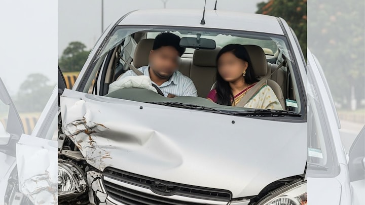 पत्नी के साथ जा रहे संभल SDM विकास चंद्र की कार उत्तराखंड में डिवाइडर से टकराई, दोनों की हालत गंभीर UP Tak