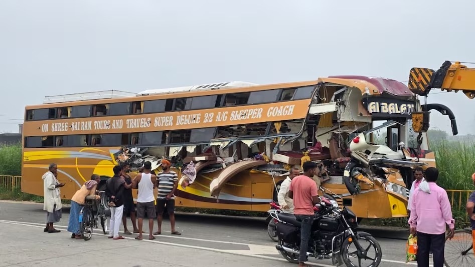 Bus condition after accident