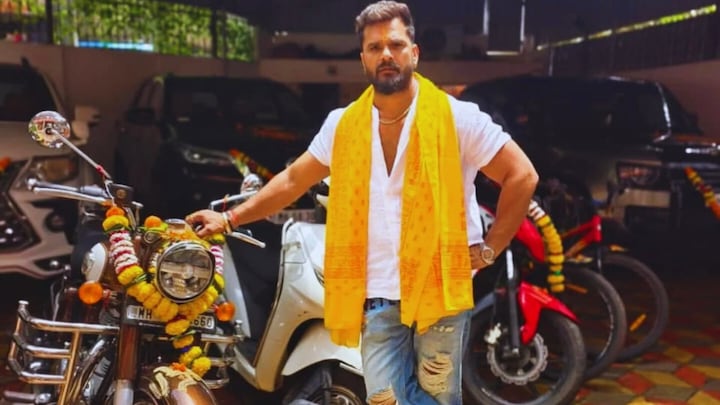 खेसारी लाल यादव के पास हैं डिफेंडर और फॉर्च्यूनर जैसी लग्जरी गाड़ियां, एक्टर ने दिखाया अपना कार कलेक्शन khesari lal yadav car collection