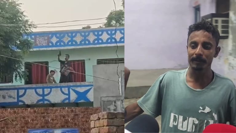 2.5 घंटे की मशक्कत के बाद मथुरा में पकड़ा गया पिस्टल लहराते सुनील, CM योगी को क्यों दे रहा था धमकी? Mathura Crime News