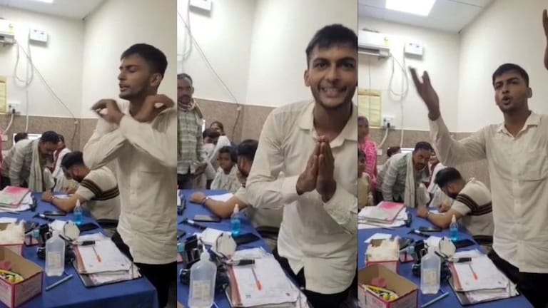 एटा मेडिकल कॉलेज में डॉक्टर ने "यह ओपीडी मेरी है" कह कर की हदें पार, खुद को मानसिक रोगी बता कर पत्रकारों से की बदतमीजी UP Tak