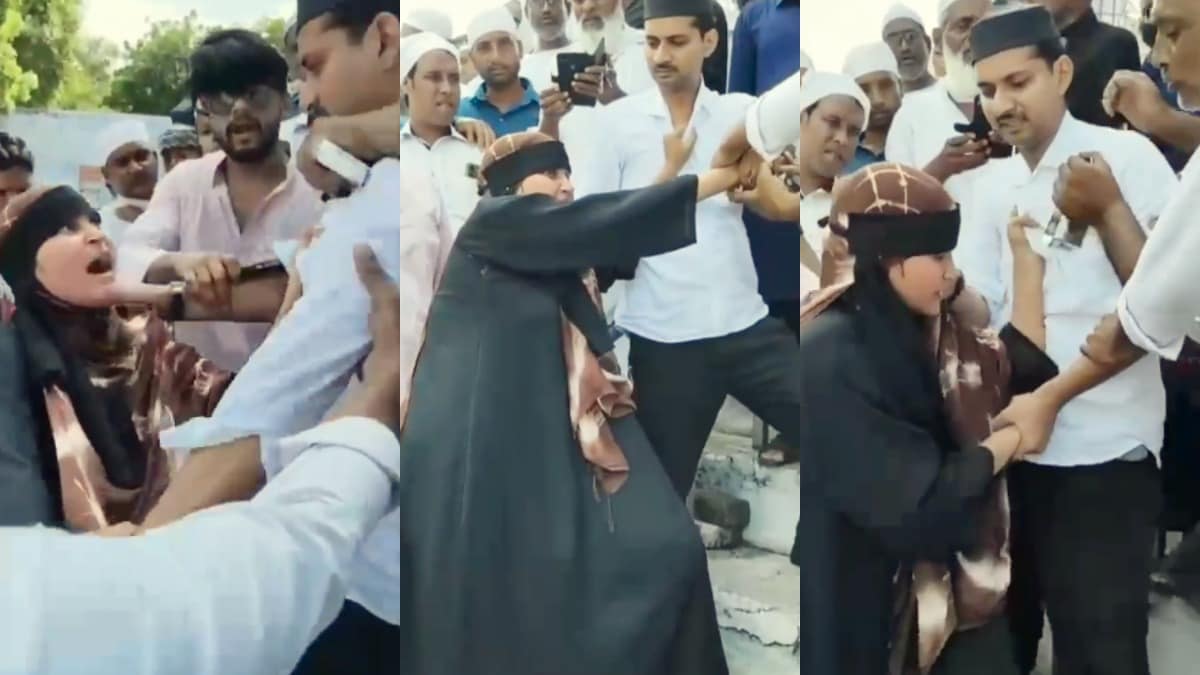सारी हदें पार! बांदा में मस्जिद के बाहर पति ने पत्नी के साथ शर्मनाक हरकत की, वीडियो देख दंग रह जाएंगे Banda, Banda news, Banda viral video, Banda police, Banda crime news, up viral video, up news, बांदा, बांदा न्यूज, बांदा क्राइम न्यूज, बांदा वायरल न्यूज, यूपी न्यूज