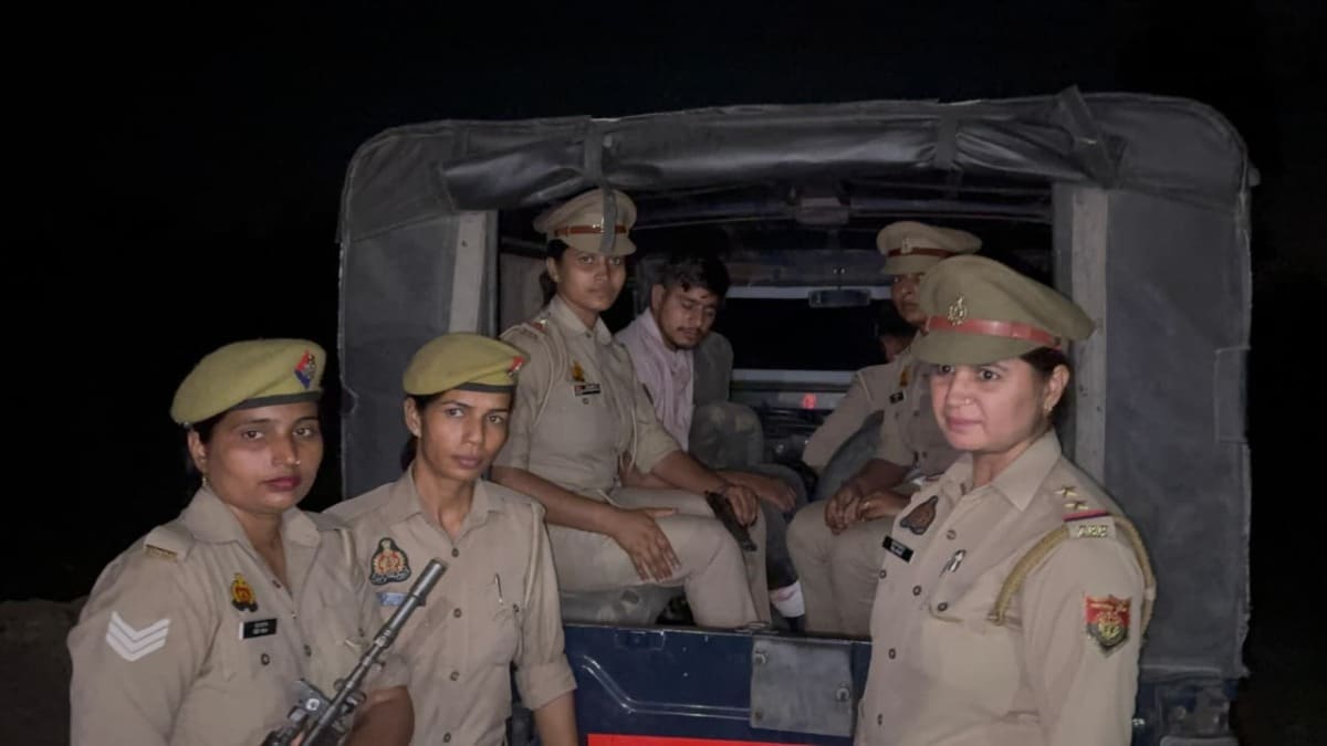 बागपत में प्रभारी रितु काजल, SI गायत्री राजपूत, कांस्टेबल शैली और रितु यादव ने कर दिया आनिस का एनकाउंटर! Baghpat encounter, women police team