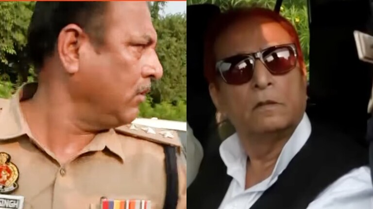 मिलक CO राजवीर सिंह परिहार से आजम खान की झड़प का वीडियो वायरल, कौन हैं ये पुलिस अफसर? Rajveer Singh Parihar & Azam Khan