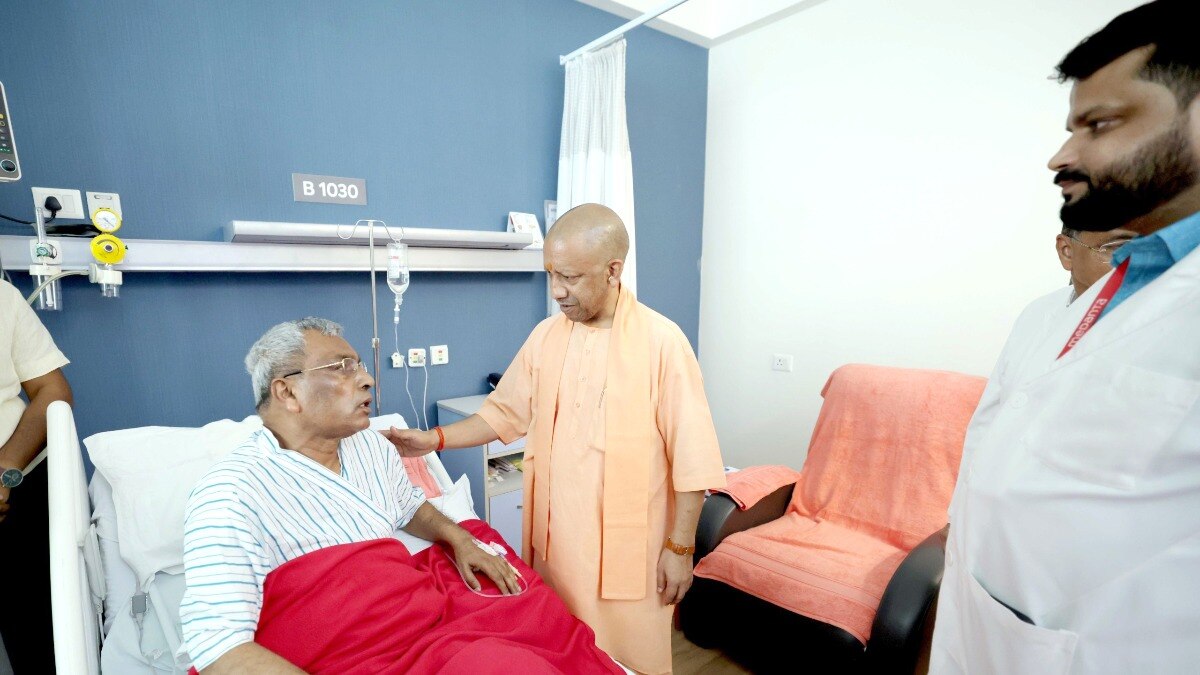CM Yogi with OP Rajbhar