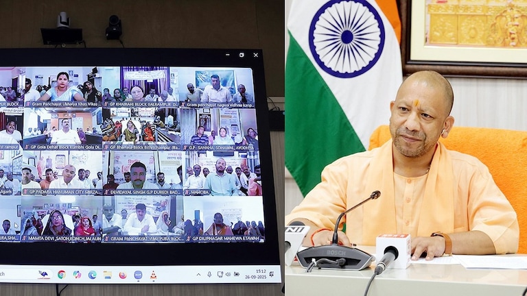 57000 प्रधानों, सदस्यों से सीएम योगी ने वर्चुअल की बात! एक से एक सक्सेस स्टोरी सामने आईं CM Yogi Adityanath, Gram Pradhan Samvad, Viksit UP 2047