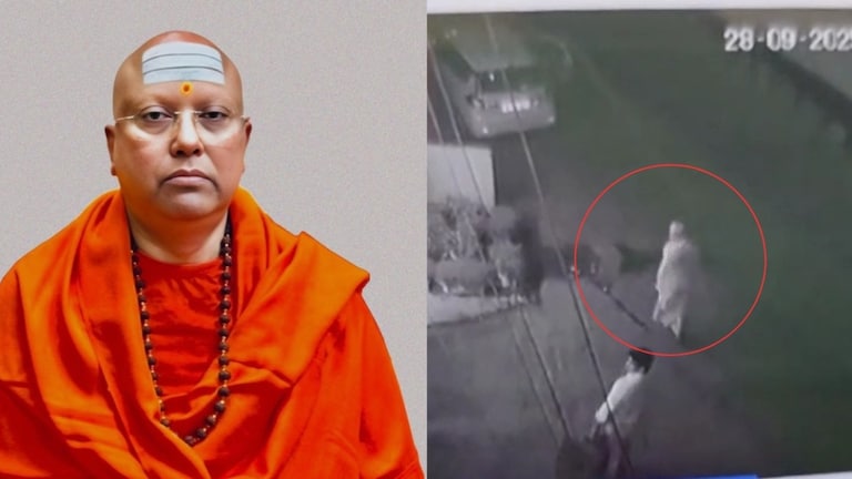 आगरा के होटल नंबर 101 में क्या कर रहा था स्वामी चैतन्यानंद! तड़के 3:40 बजे की CCTV में ये सब दिखा UP Tak