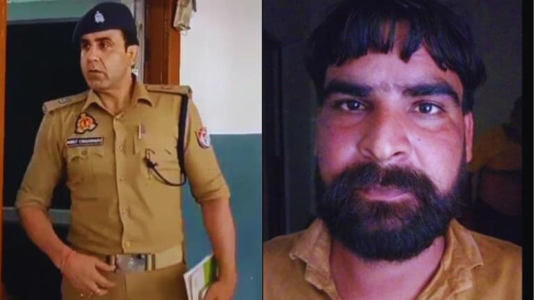 फिरोजाबाद में मुठभेड़ के बीच ACP अनुज चौधरी को लगी गोली, फिर ऐसे मार गिराया गया बदमाश नरेश पंडित Anuj chaudhary and Naresh Pandit