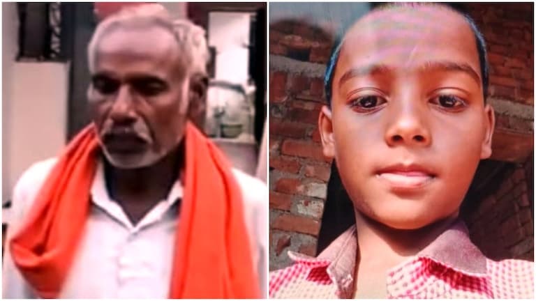 झांसी में 8 साल के मुकेश की हुई हत्या... दादा बोलने लगा- 'मुझे डाल दो जेल में', यहां से पलटा केस फिर ये सामने आया तस्वीर मे आरोपी दादा और पोता मुकेश