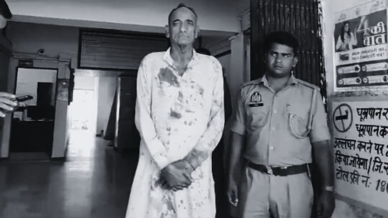 मेरठ में बेहोश होने तक ससुर इकबाल बहू हिना पर फरसे से करता रहा वार... वारदात के बाद खून वाले कपड़े में पहुंचा इस जगह Meerut Crime News