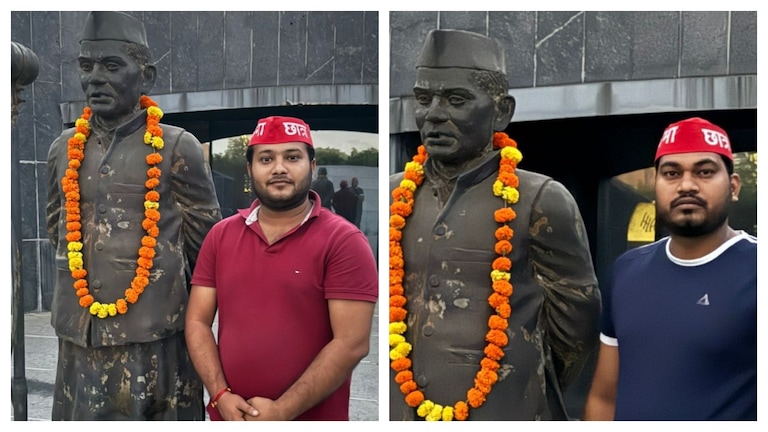 पुलिस को दिया चकमा... JPNIC में जाकर सपा के 2 नेताओं ने किया 'जेपी' की प्रतिमा पर माल्यार्पण, दोनों के नाम सामने आए Lucknow JPNIC News