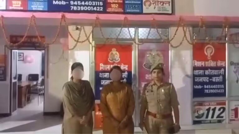 Basti, Basti news, Basti police,  Basti honey trap news, blackmailing, Lavi Singh, private video extortion, Uttar Pradesh crime, Basti police, love trap money extortion, criminal gang, arrested woman, sensational crime UP