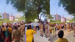 लखनऊ पुलिस ने हिरासत से छोड़ा हत्या का आरोपी... गुस्साई भीड़ ने थाने पर फेंक दिए पत्थर, कई पुलिसकर्मी घायल UP Tak