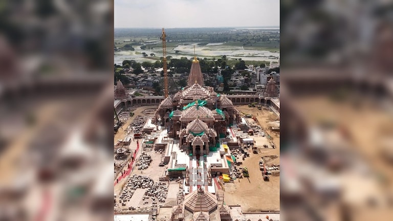 परकोटा, सप्त मंडप सब तैयार... राम मंदिर का निर्माण कार्य पूरा हुआ, अब फहराया जाएगा  22 फीट का 'सूर्य ध्वज' Ayodhya Ram Mandir