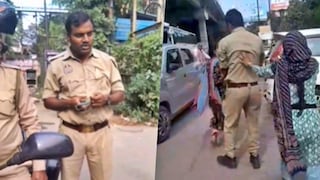 कानपुर में औरतों के साथ छेड़खानी कर रहा था पुलिसवाला, वर्दी में घसीटते हुए थाने ले गईं महिलाएं, वीडियो में सब दिखा Kanpur News
