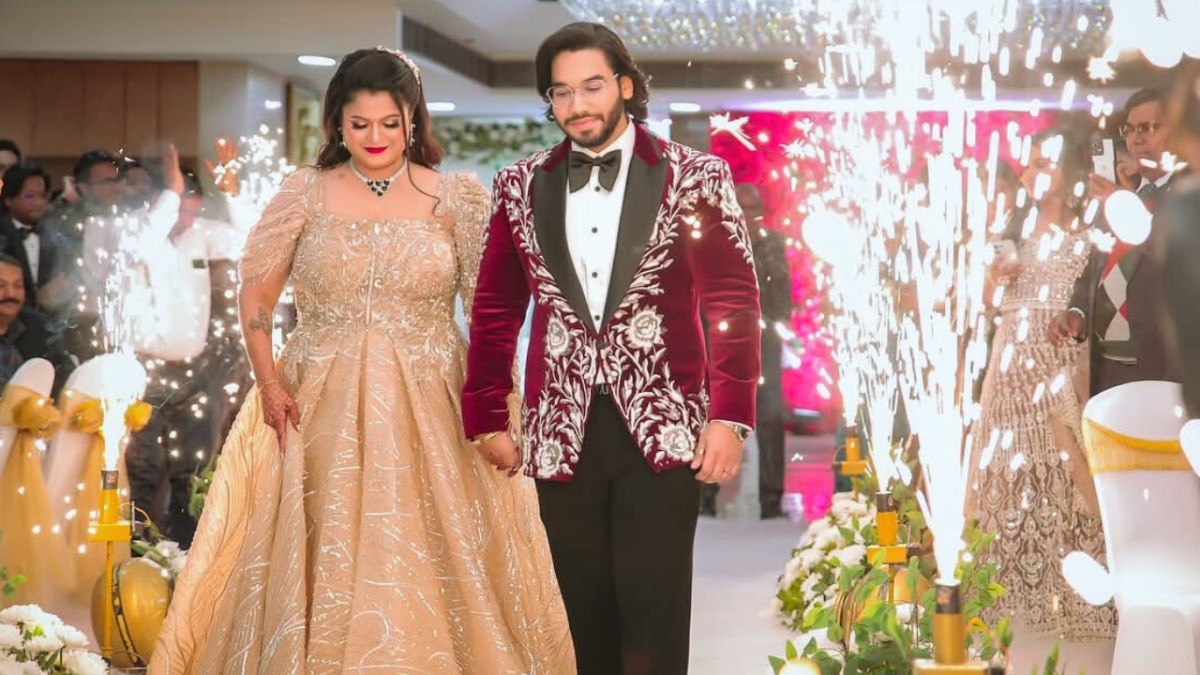 MLA  Ankit bharti and his wife ambika