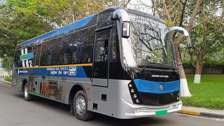ग्रेटर नोएडा में चलने जा रही हाइड्रोजन बस कैसी दिखती है, कितना है माइलेज? Hydrogen Bus