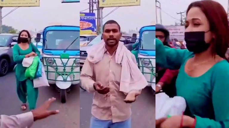 दिल्ली-मुरादाबाद हाईवे पर महक परी ने अब किसे सुनाईं गंदी-गंदी गलियां, 54 सेकेंड का वीडियो आया सामने Mahak Pari News