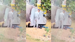 जमीन पर पड़ा था सुनील और साहिल उसके ऊपर कर रहा था पेशाब! आजमगढ़ में दिखा शर्मिंदगी भरा नजारा UP Tak