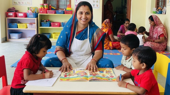 Uttar Pradesh Anganwadi Bharti: यूपी में 60 हजार से अधिक पदों पर आंगनवाड़ी भर्ती शुरू, ऑनलाइन यूं करें अप्लाई तो मिलेगी सफलता Anganwadi Bharti:सांकेतिक तस्वीर