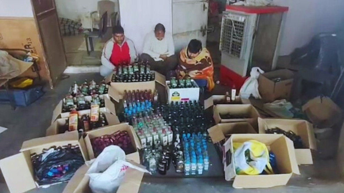 fake liquor in expensive bottles