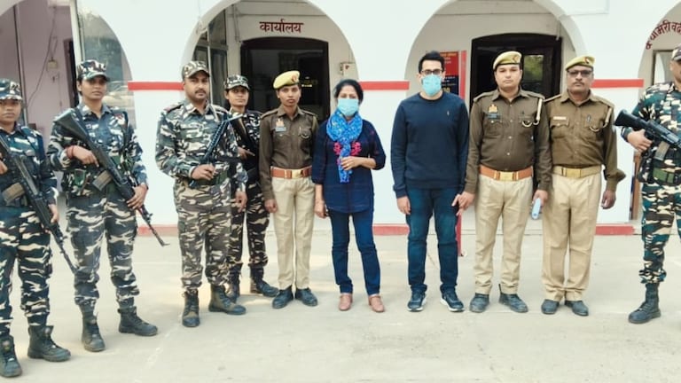 खुफिया अलर्ट के बाद बहराइच से पाकिस्तानी नागरिक हसन अम्मान और ब्रिटिश महिला सुमित्रा शकील अरेस्ट, अब तक क्या पता चला? Bahraich border arrest, Rupaidiha border SSB, Pakistani-origin British nationals arrested, illegal entry via Nepal, SSB arrests foreign nationals, Bahraich security alert, India-Nepal border incident