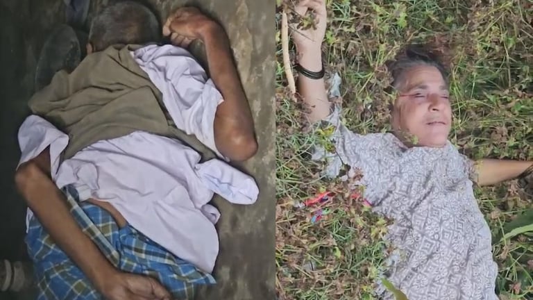 श्रावस्ती में नमाज पढ़ने जा रहा था बेटा, रास्ते में उसे अब्बू मोहम्मद-अम्मी वसीमा इस हाल में मिले, आंख से बह रहा था खून भी Husband and wife found dead in shravasti