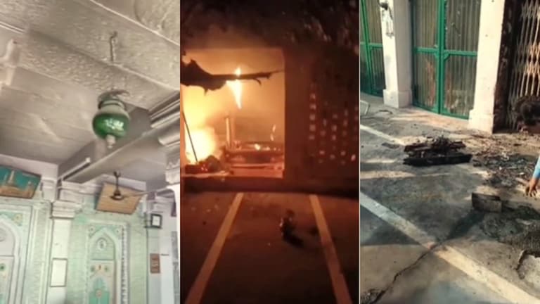 मिर्जापुर की जामा मस्जिद में रात 2 बजे लगा दी गई आग! जिसने की ये घटिया हरकत सभी के नाम पता चले Mirzapur, Mirzapur News, Mirzapur Viral Video, Mirzapur Mosque Fire, Mirzapur Jama Masjid Fire, Mosque Fire, UP News, UP Viral News, मिर्जापुर, मिर्जापुर न्यूज, मिर्जापुर वायरल वीडियो, मिर्जापुर मस्जिद में आग