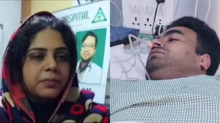 मेरठ में जहर खाने वाले BLO मोहित की पत्नी ज्योति ने सुनाई SIR में प्रेशर वाली कहानी Meerut BLO Mohit and His Wife Jyoti