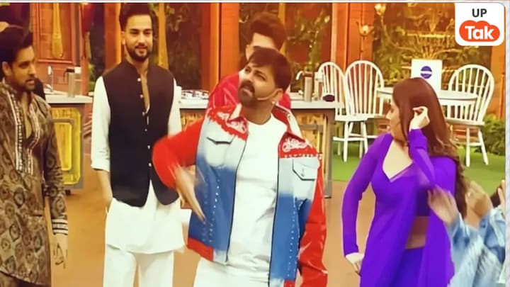 17 साल छोटी एक्ट्रेस ईशा मालवीय संग टीआरपी किंग पवन सिंह ने लाफ्टरशेफ में जमकर लगाए ठुमके Pawan singh and Isha