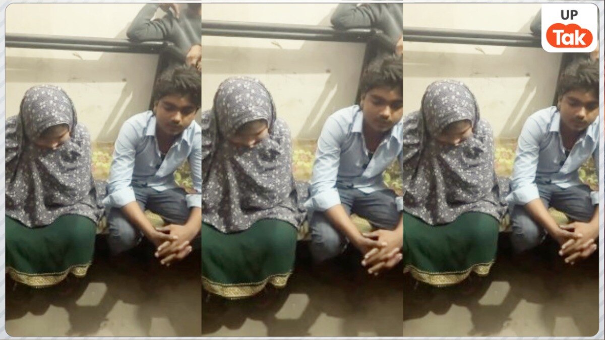 Meerut, Meerut news, Meerut viral news, Meerut lovers marriage, love marriage, night wedding, love story, girlfriend marriage, arrange marriage, wedding news, instant marriage, lovers caught at night