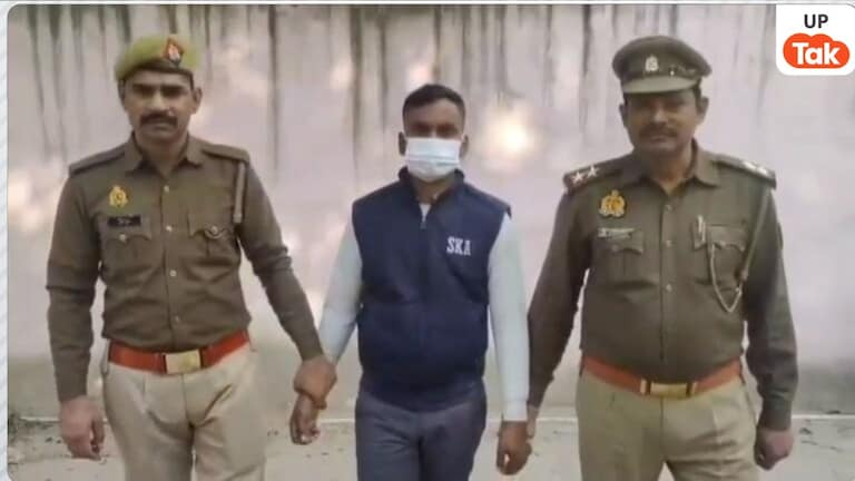 आशीष ने चचेरे भाई की पत्नी नीलम को नोएडा भगा की शादी फिर उसके दोनों बच्चों को नाले में फेंक आया! UP Tak