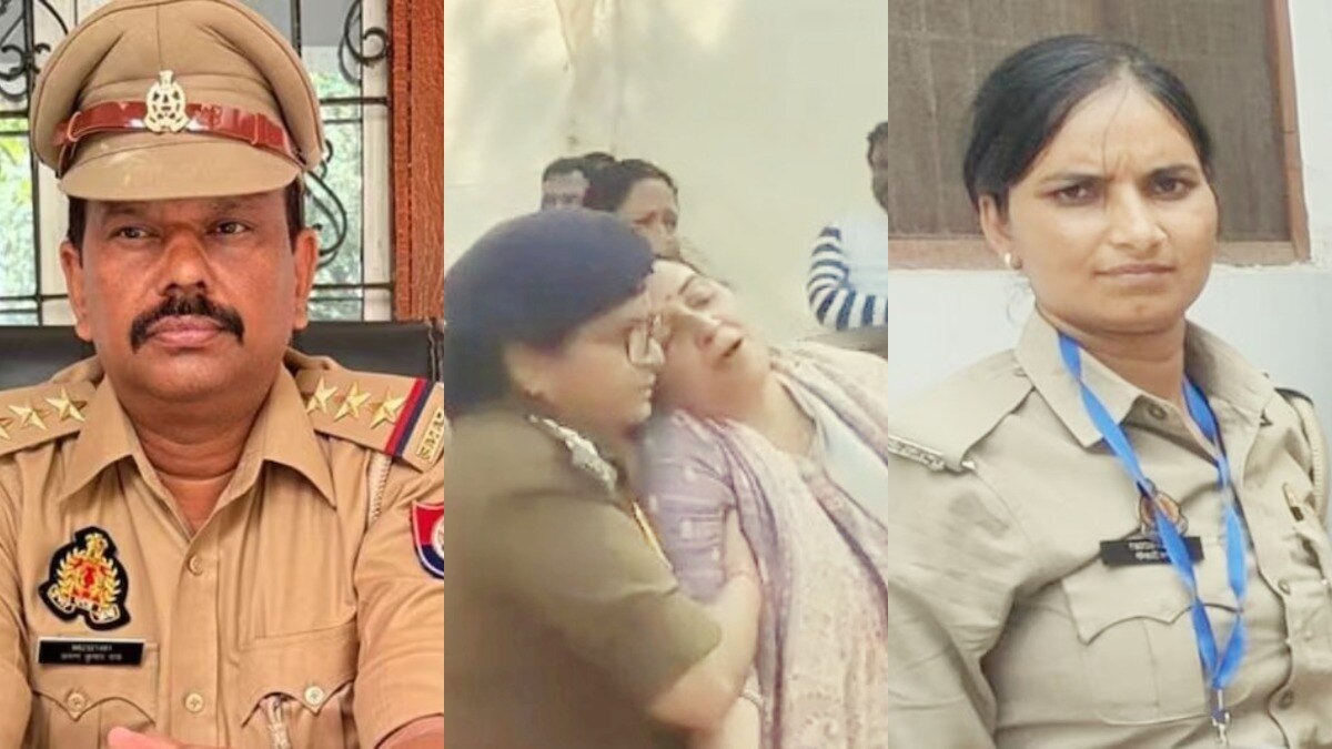 इंस्पेक्टर अरुण राय ने मारी थी अपनी कनपटी पर गोली! पास खड़ी थी महिला सिपाही मीनाक्षी, अब उसी पर FIR पर क्यों? Jalaun shooting, Jalaun police station incharge death, Arun Kumar SHO death, mysterious shooting Jalaun, Uttar Pradesh police news, Kuthound police station incident, SHO found dead