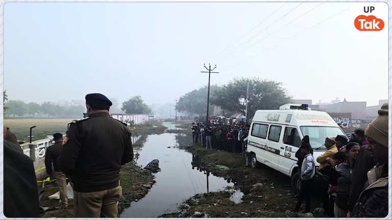 संभल में ईदगाह के पीछे कुत्ते खींच रहे थे काले बैग को, आ रही थी बदबू... उसमें मिला धड़, हाथ-पैर और सिर थे गायब Sambhal Crime News