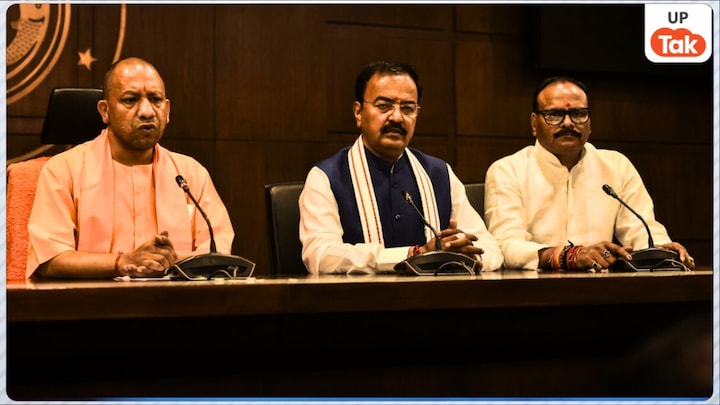 यूपी को मिलेगा तीसरा डिप्टी सीएम, किस जाति से होगा वो? योगी मंत्रिमंडल विस्तार को लेकर आया ताजा अपडेट तस्वीर में सीएम योगी, दोनों डिप्टी सीएम केशव मौर्य और ब्रजेश पाठक