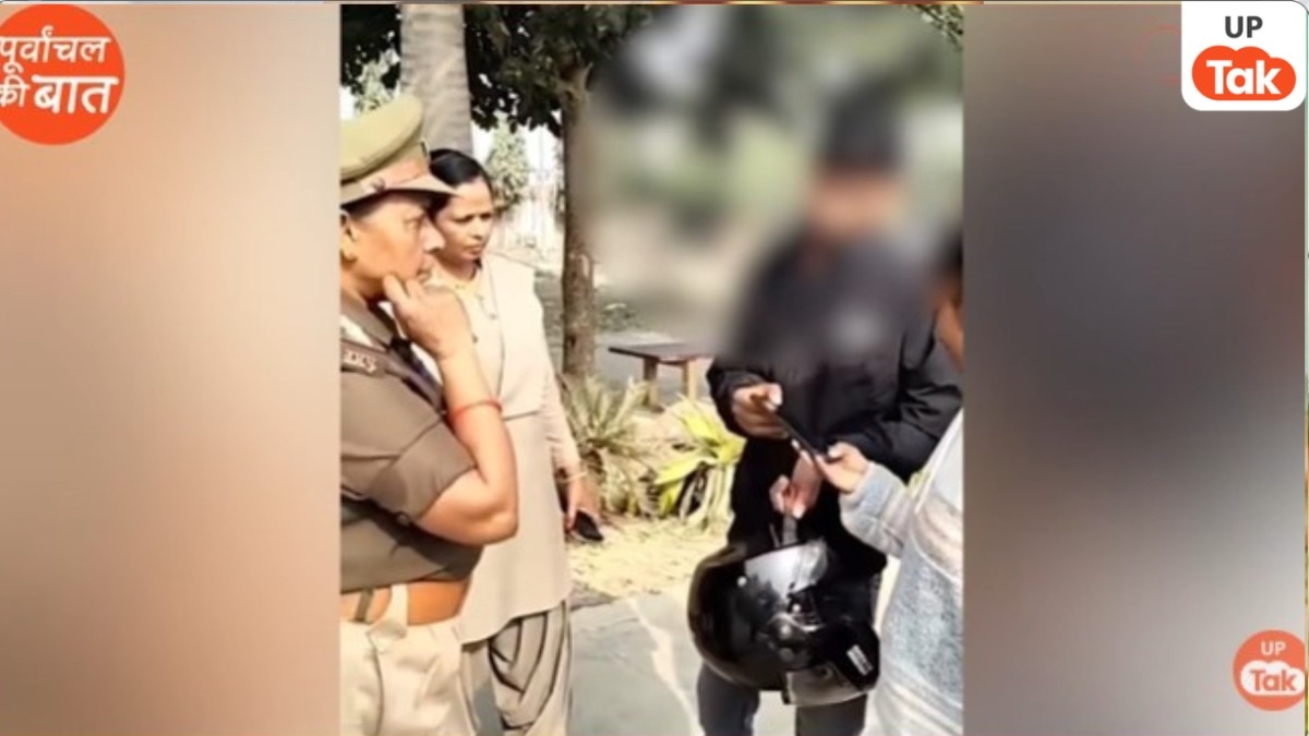 लड़कियों को 'पाठ' पढ़ाने वाली महिला दारोगा मंजू सिंह के खिलाफ SP का एक्शन, ये वीडियो हुआ था वायरल