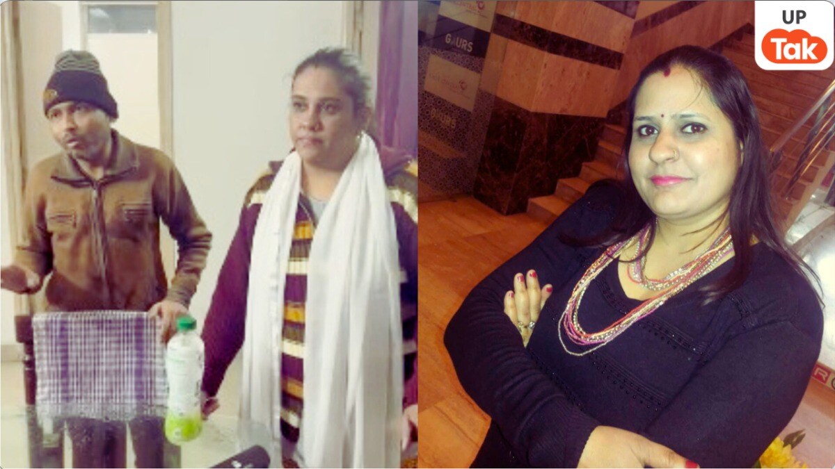 मकानमालकिन दीपशिखा को बेदर्दी से मारने वाले किराएदार अजय और आकृति क्राइम सीन पर ये सब बोलते दिखे Ghaziabad Crime, Ghaziabad, Ghaziabad News, Ghaziabad Crime, Ghaziabad Crime News, Ghaziabad Viral News, Ghaziabad Crime, Ghaziabad Deepshikha Murder Case, UP News, UP Crime, UP Crime News