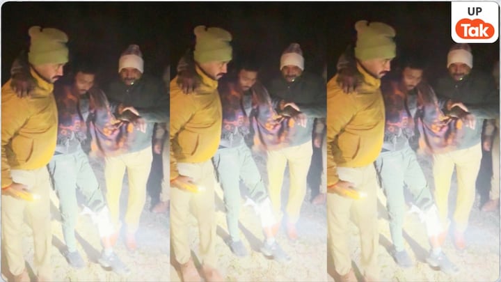 गाय के गुनहगार बलिया के अमित यादव को पुलिस ने पेड़ के नीचे से दबोचा फिर कर दिया ये हाल Ballia, Ballia News, Ballia Police, Ballia Crime, Ballia Crime News, UP News, UP Crime News, UP Viral News, UP Crime, बलिया, बलिया न्यूज, बलिया पुलिस, बलिया क्राइम, बलिया क्राइम न्यूज, यूपी न्यूज, यूपी क्राइम न्यूज, यूपी वायरल न्यूज, यूपी क्राइम