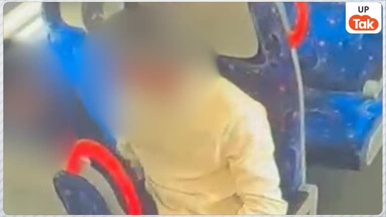 मोदीनगर में रैपिड रेल के कोच में ही इंटिमेट होने लगा ये कपल, युवक-युवती का अश्लील वीडियो हो गया रिकॉर्ड UP Tak