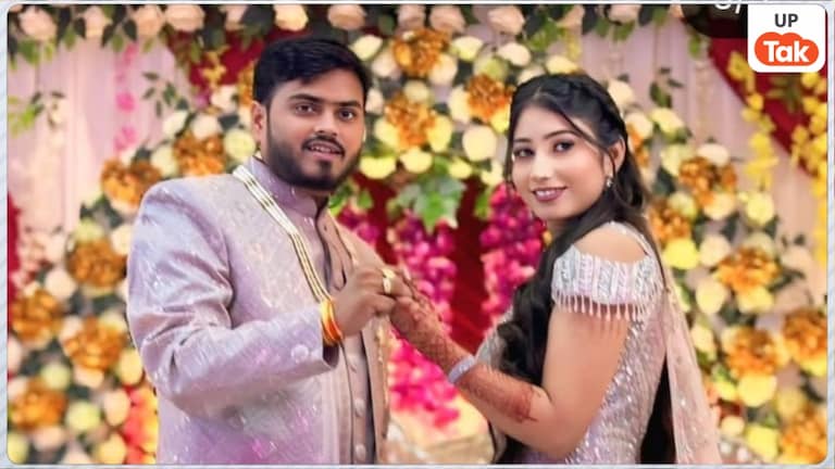 किस से वॉट्सऐप चैट कर रही हो... इस बात पर भुवनेंद्र और काजल खूब लड़े, 10 महीने पहले हुई शादी का ऐसे हुआ अंत तस्वीर में भुवनेंद्र और काजल.